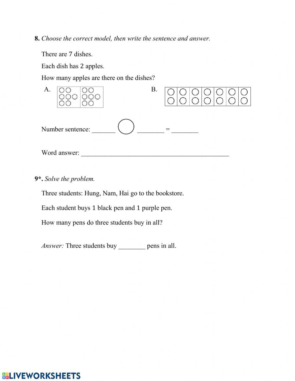 Practice on class: 2 as a Factor (cont)
