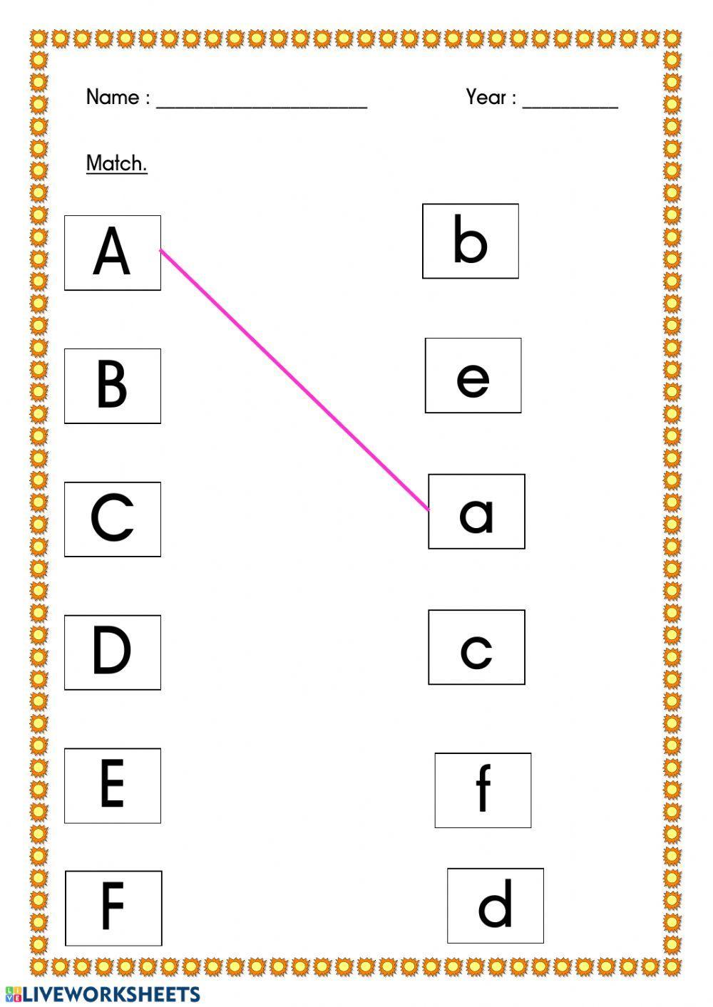 UPPERCASE and lowercase part 1