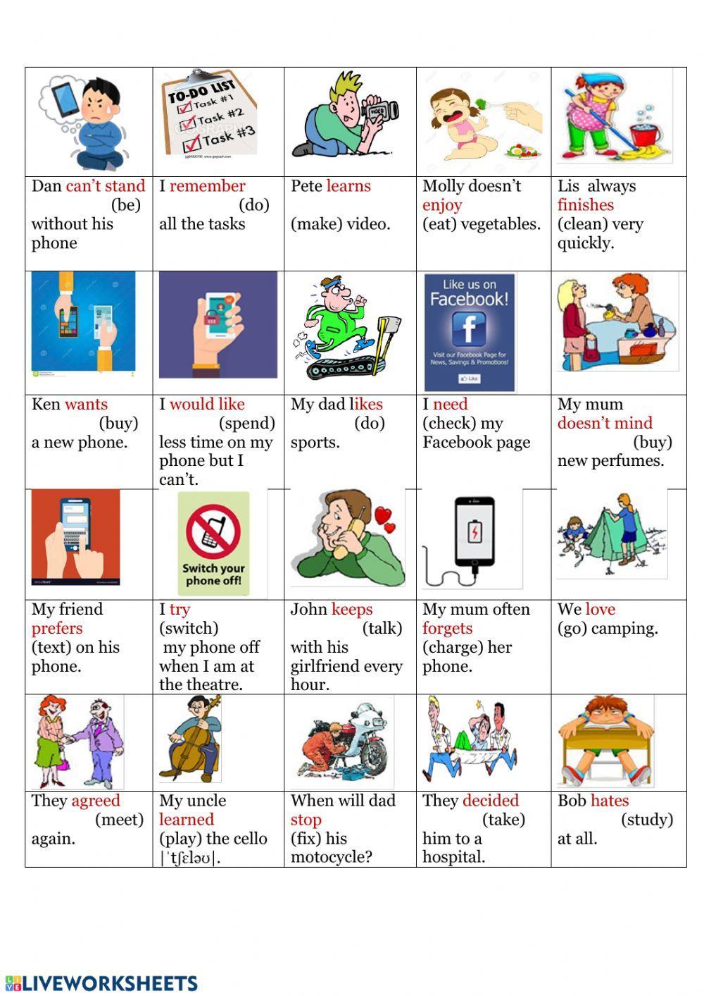 Gerund or Infinitive