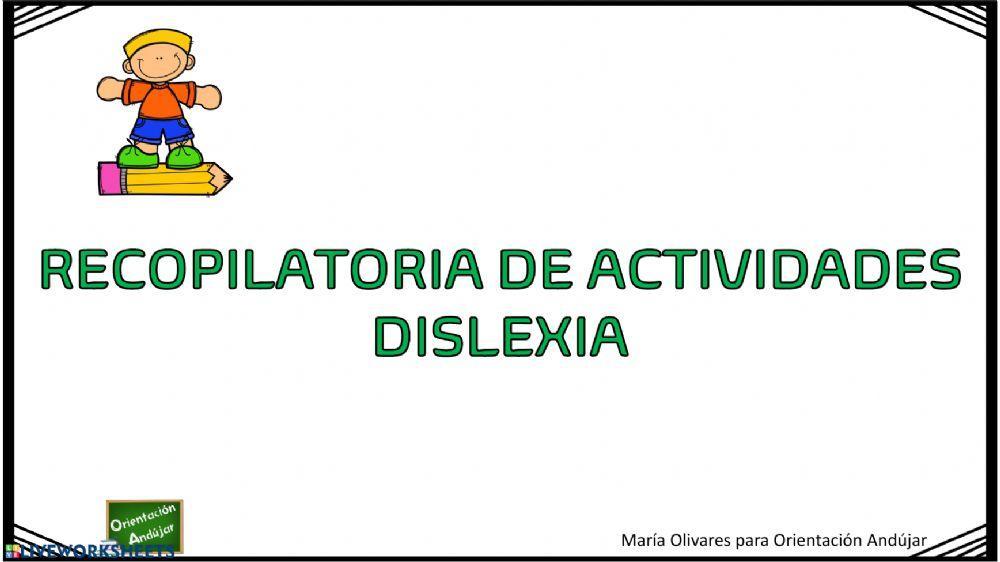 Fichas dislexia