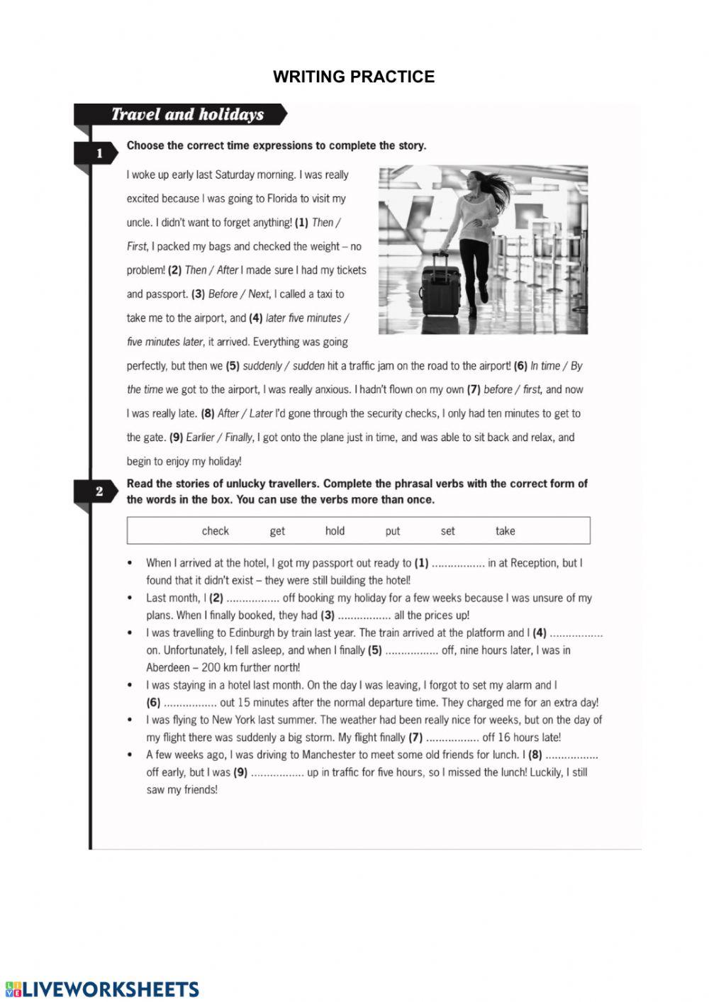 B1 WRITING STORY PRACTICE (2) | arb_english | Live