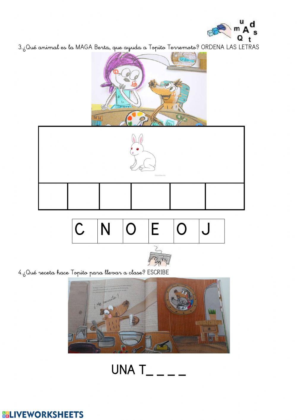 Comprensión  cuento