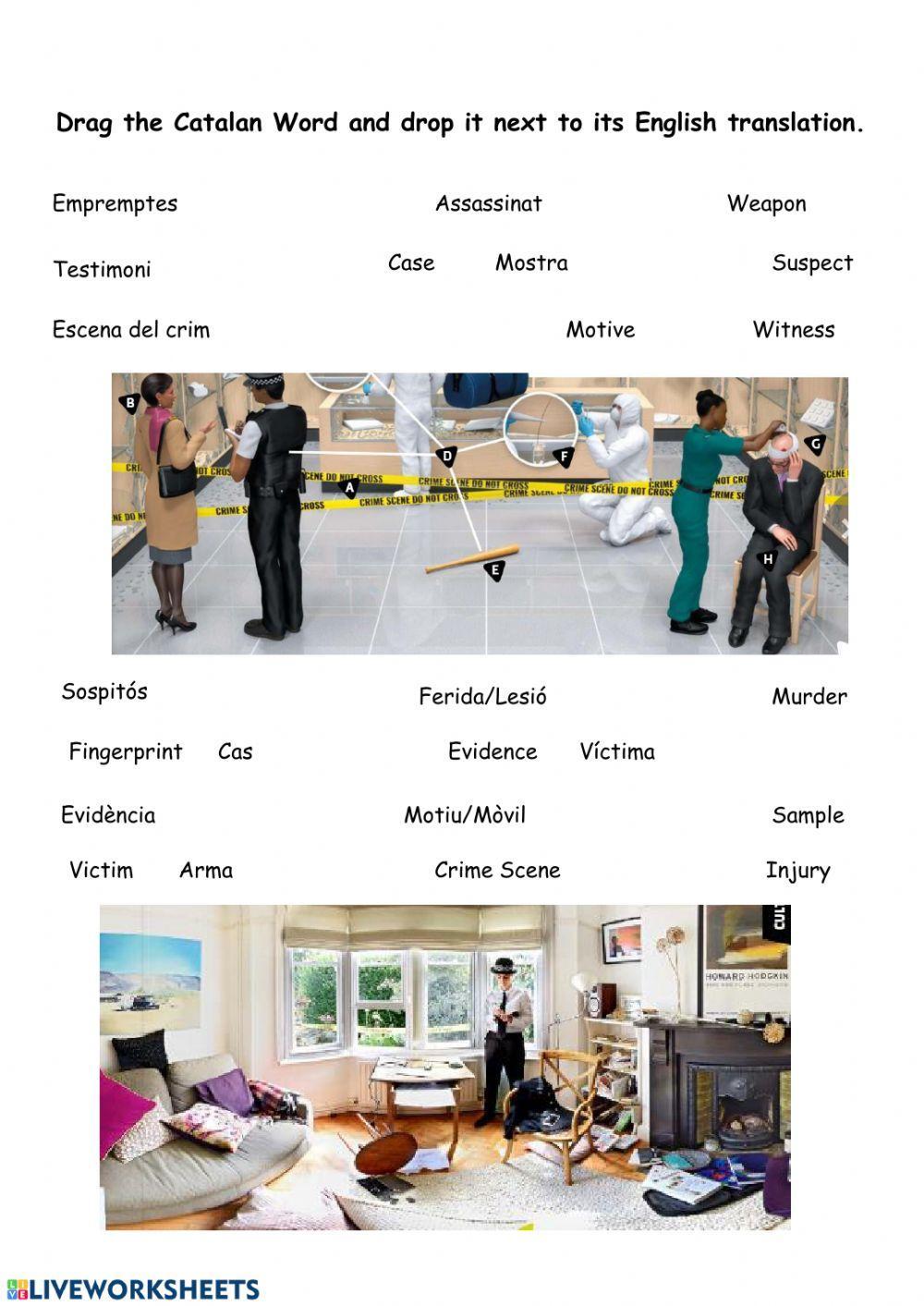 Vocabulary:Crime nouns