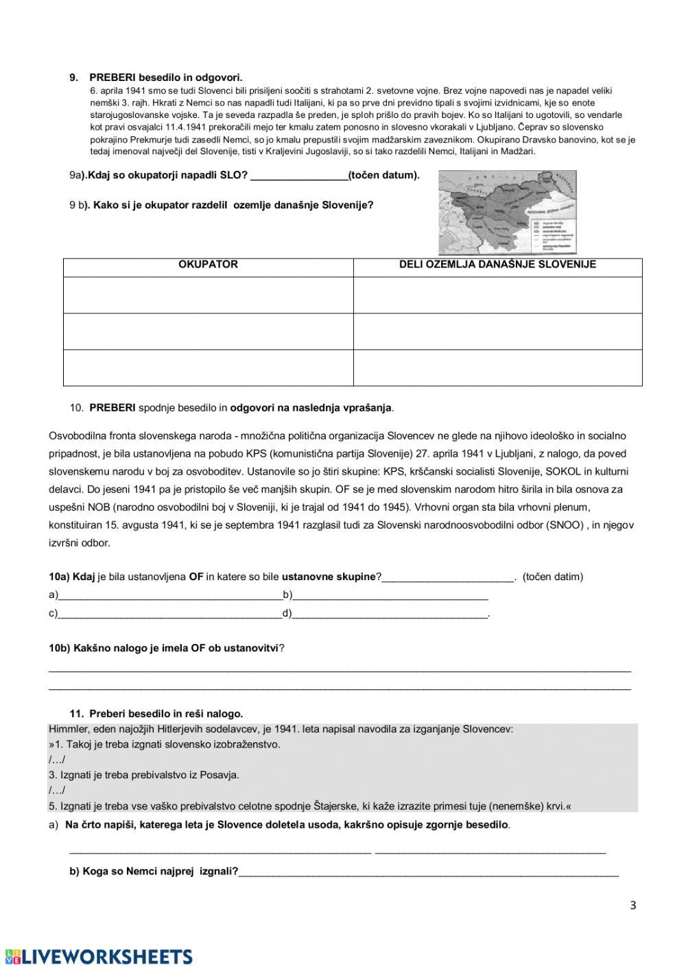 Slovenci v 1.pol.20.stoletja