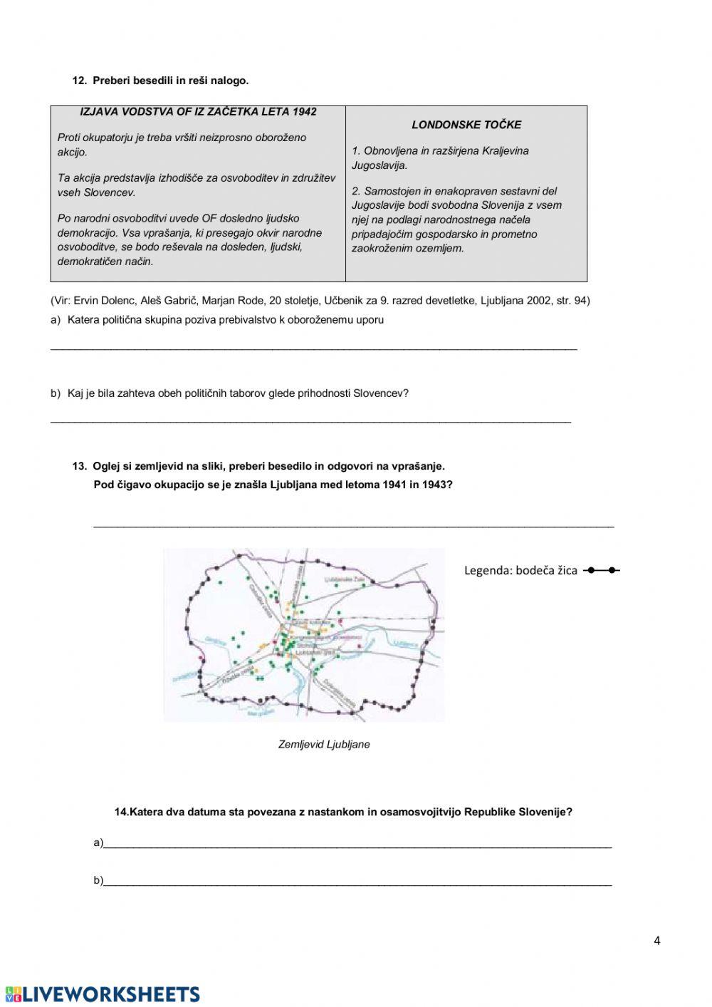 Slovenci v 1.pol.20.stoletja