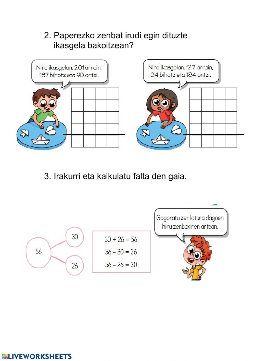 Berrikusi eragiketak 9