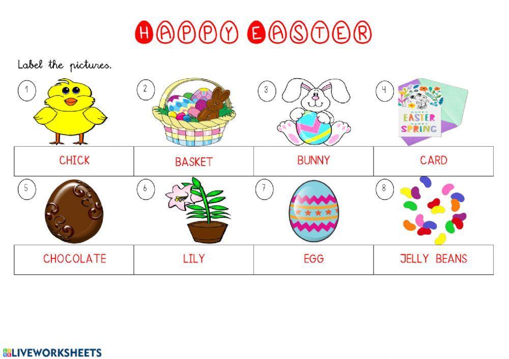 Easter vocabulary