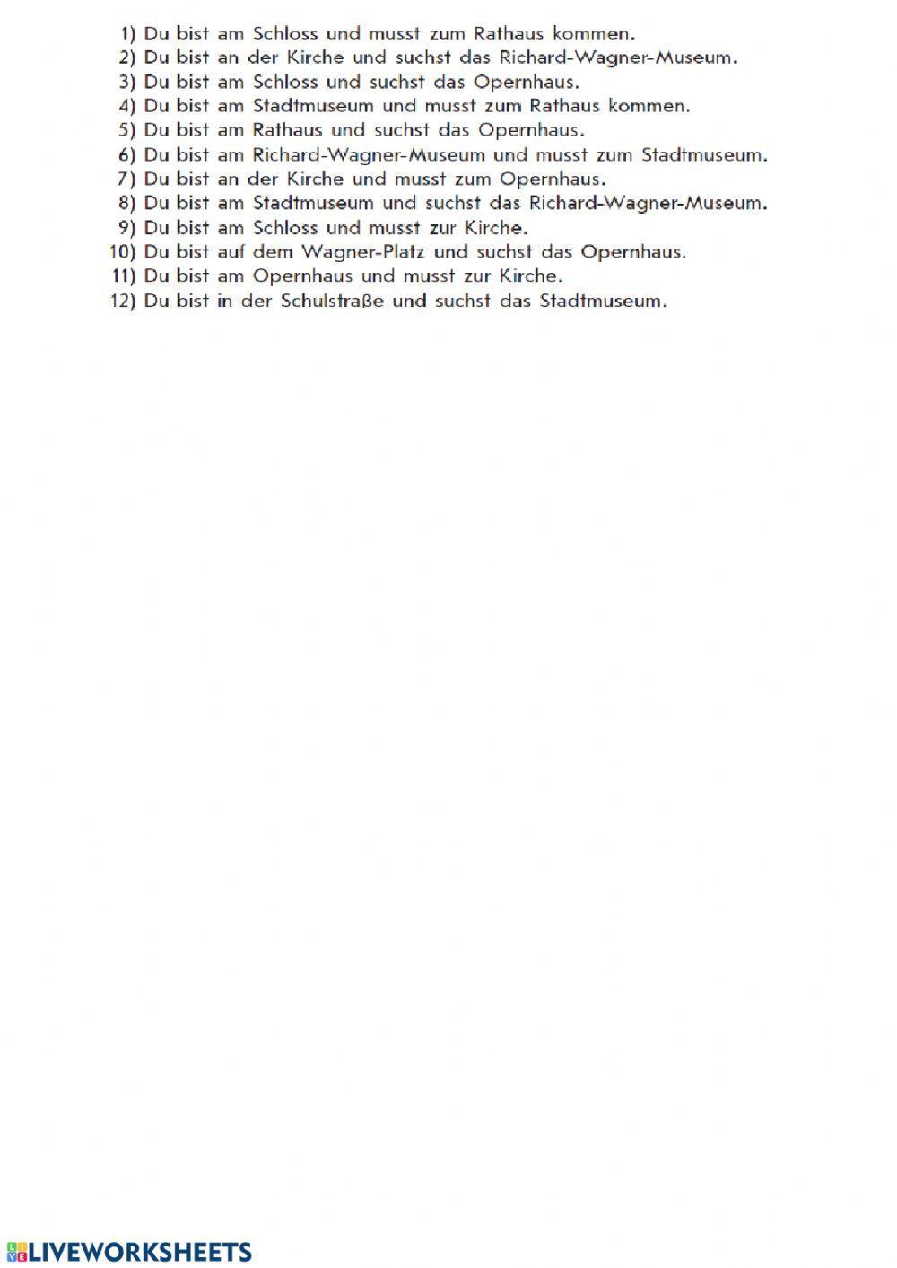 Wie komme ich zum Bahnhof?