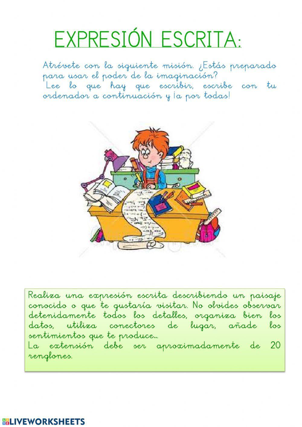 Descripción de un paisaje