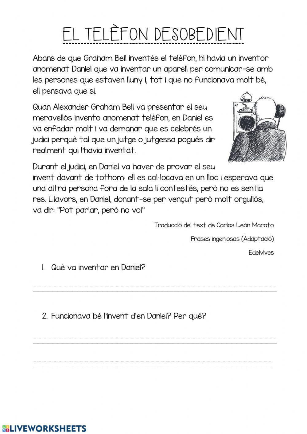 El telefon desobedient