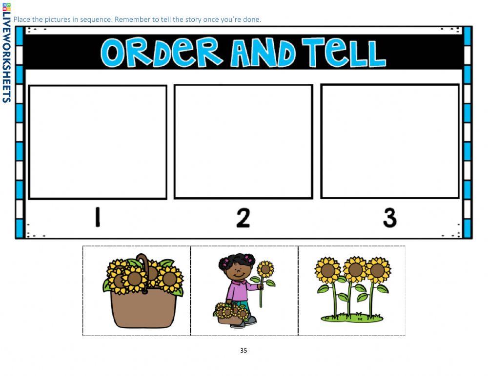 Sequencing, 3-step, Part 4