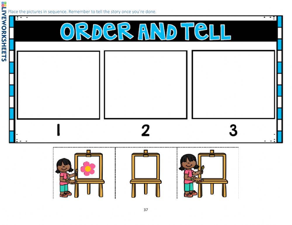 Sequencing, 3-step, Part 4