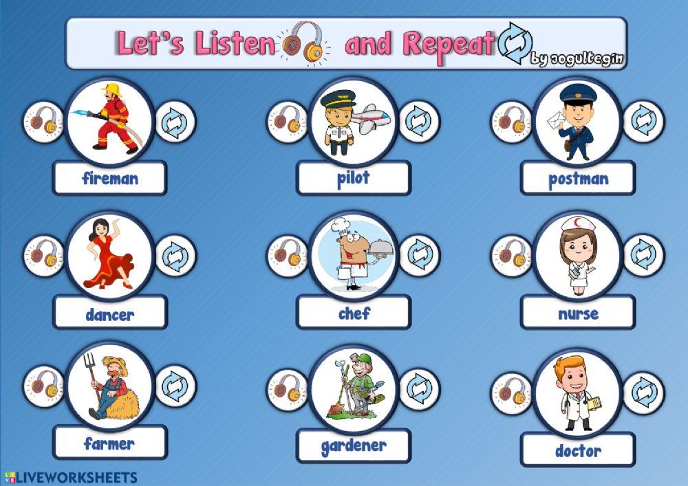 4.7. Jobs - Listen and Repeat 1