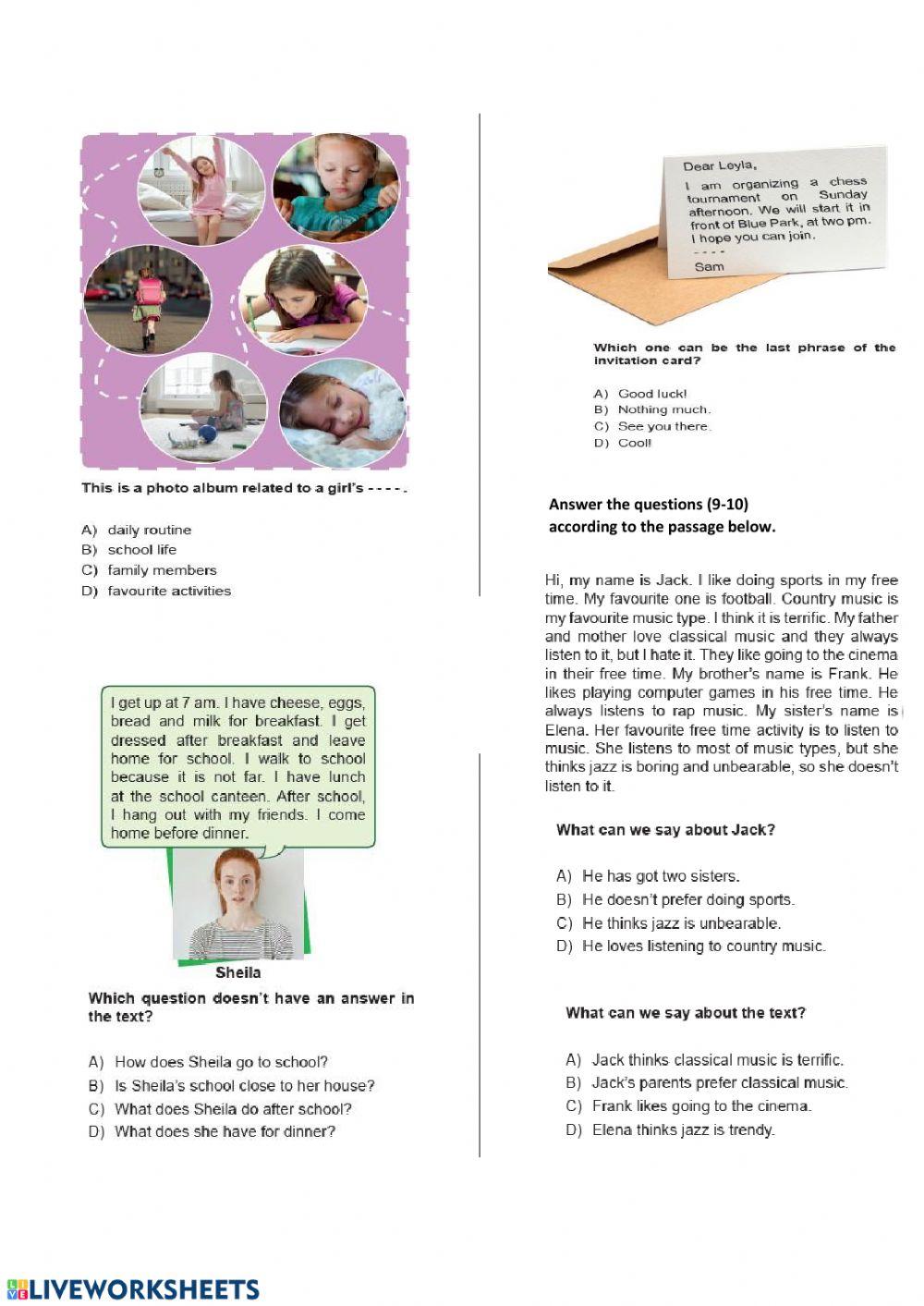 99676 | lgs unit 2 test 8 | Asnkl | LiveWorksheets