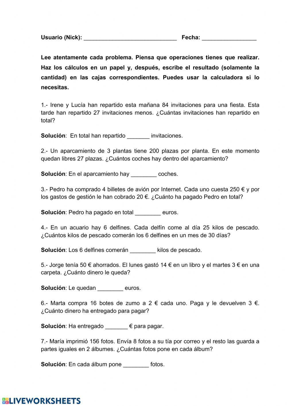 Problemas variados 2