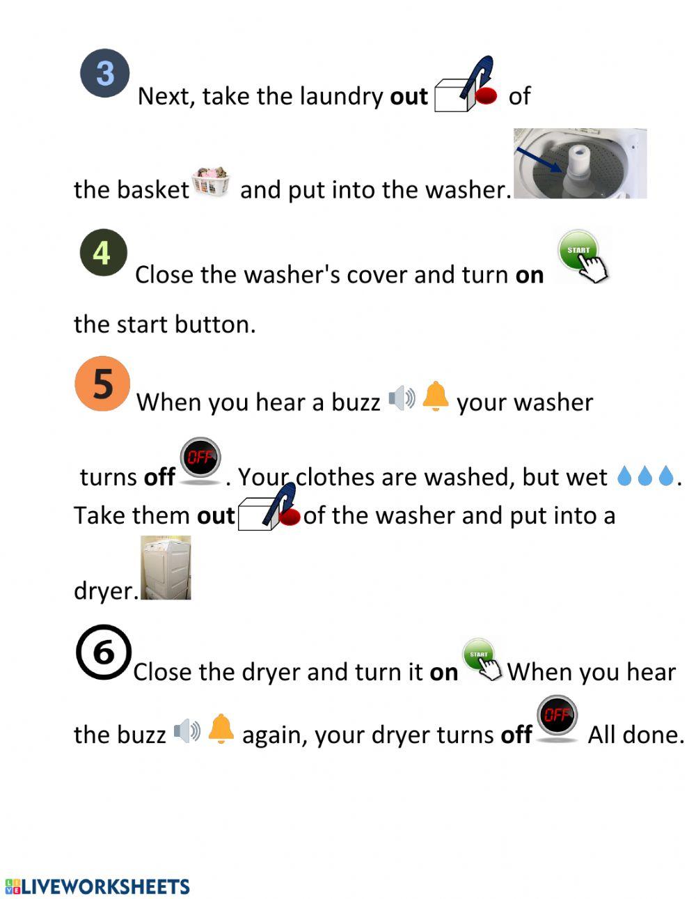 How to make a laundry?