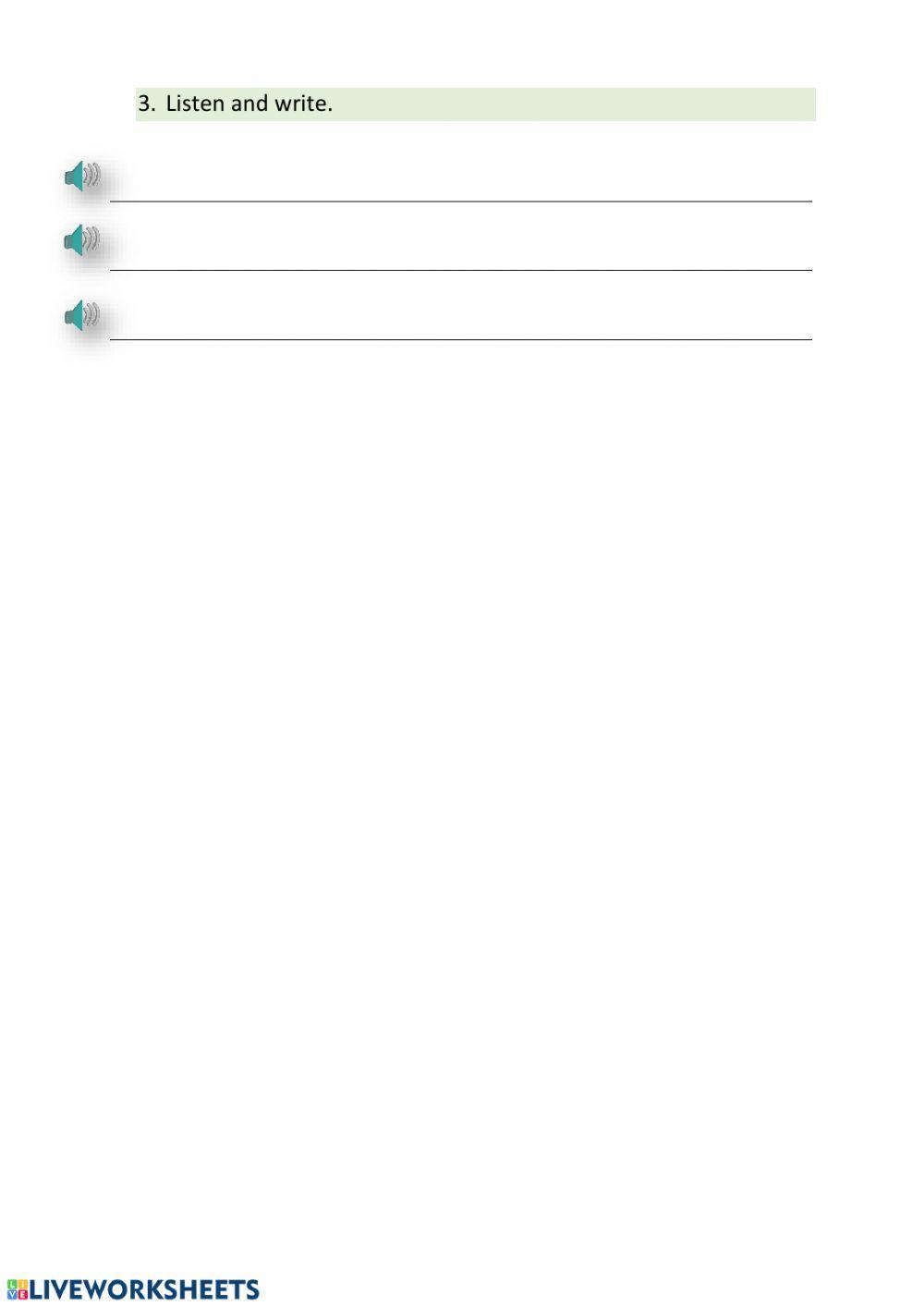 Where's Spot? Listen, read and write