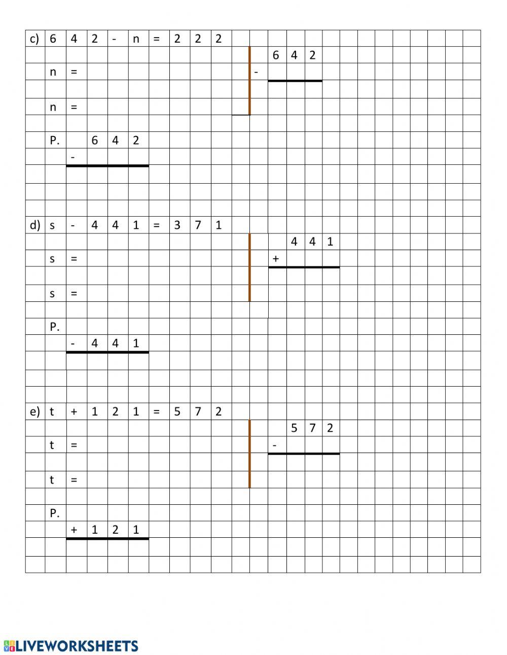 Nezināmā aprēķināšana