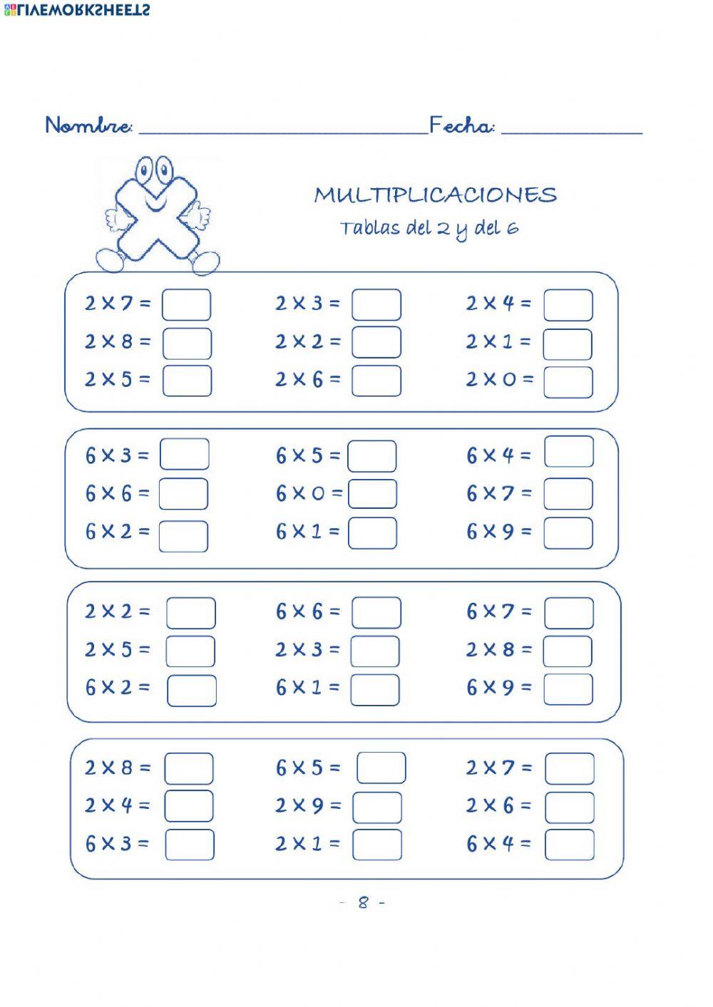 Taules de multiplicart