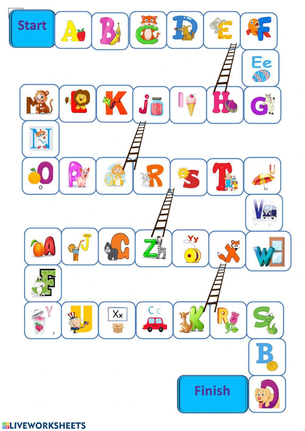 The alphabet game