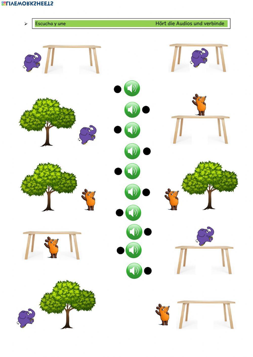 Posición espacial - ratón y elefante 2