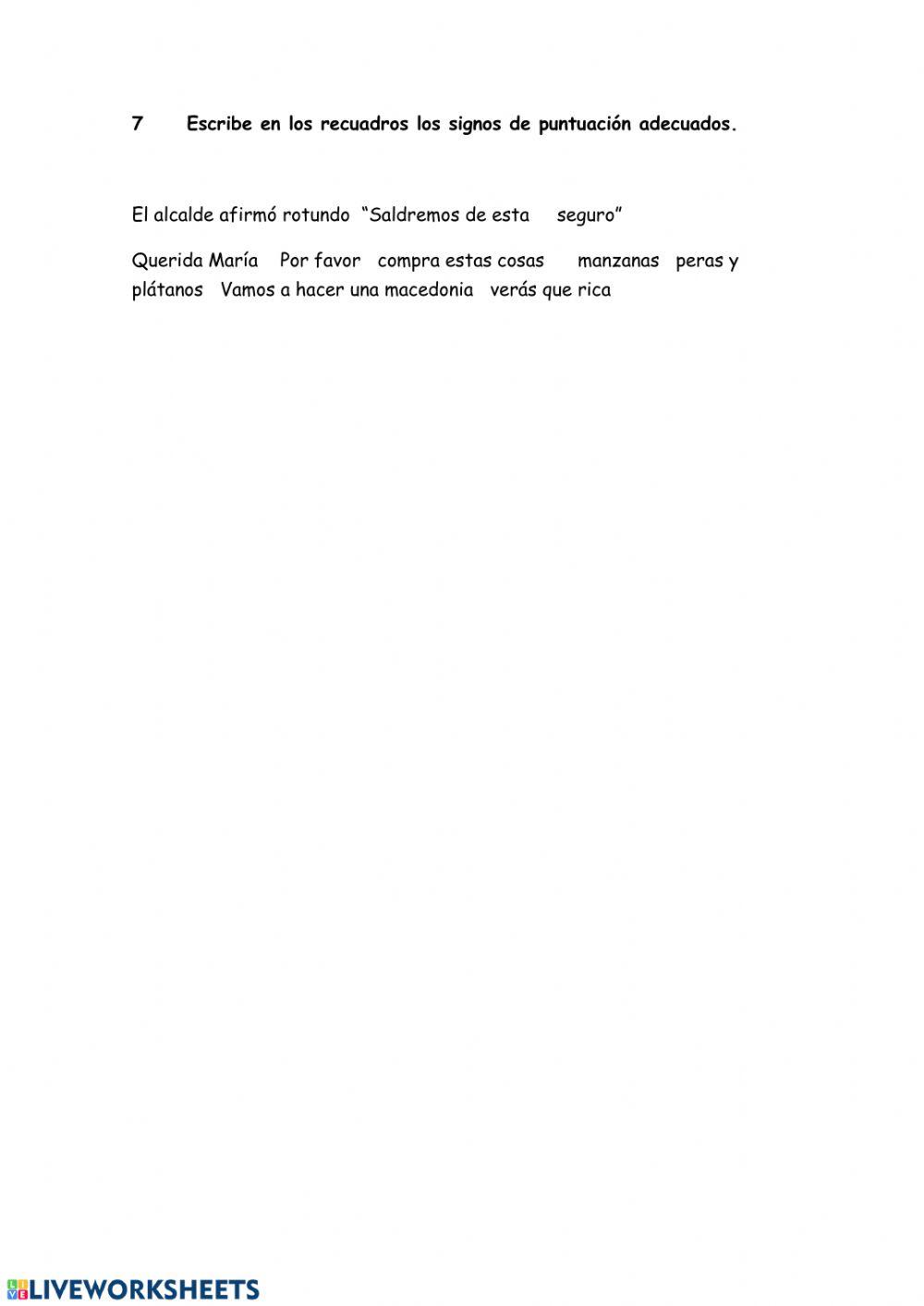 Predicado verbal y complementos