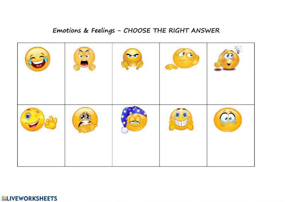 Emotions and feelings - CHOOSE
