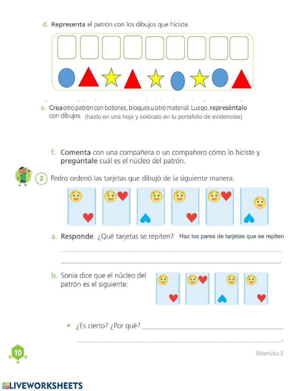 Patrones de repetición 