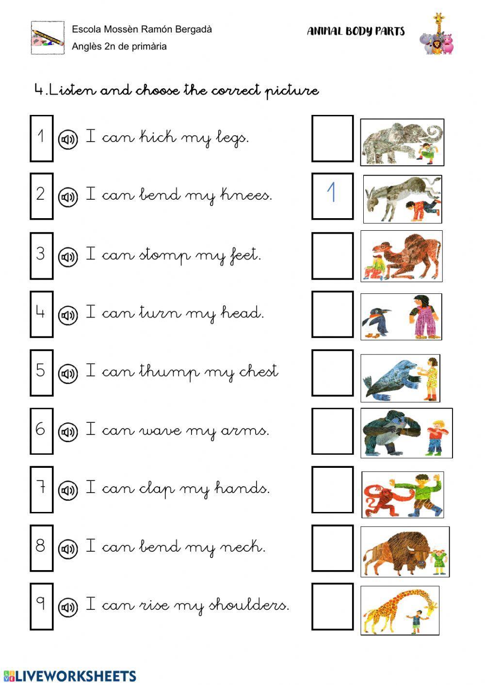 From head to toes activities 3 From head to toes activities 3