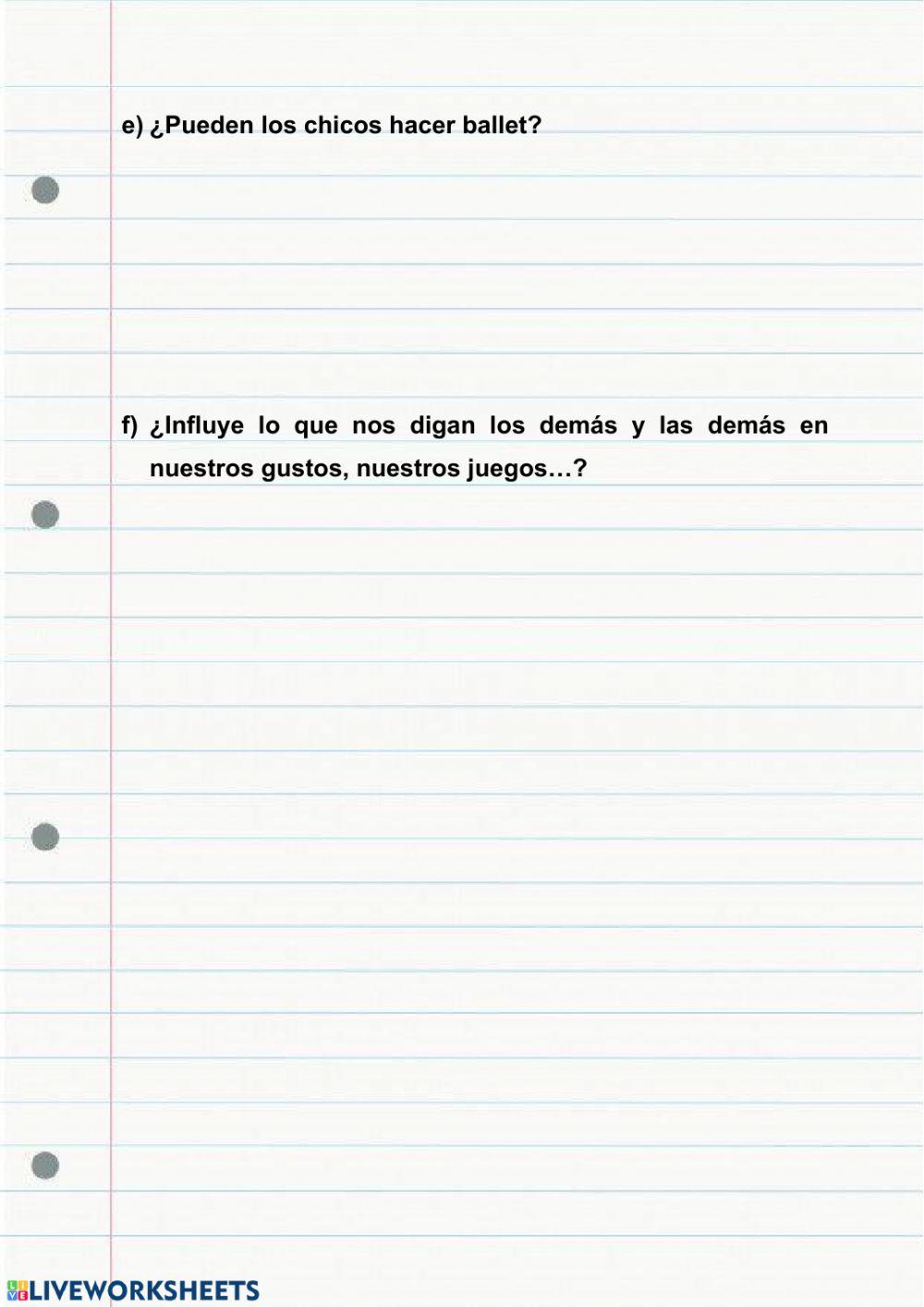 Coeducación El lago de los cisnes