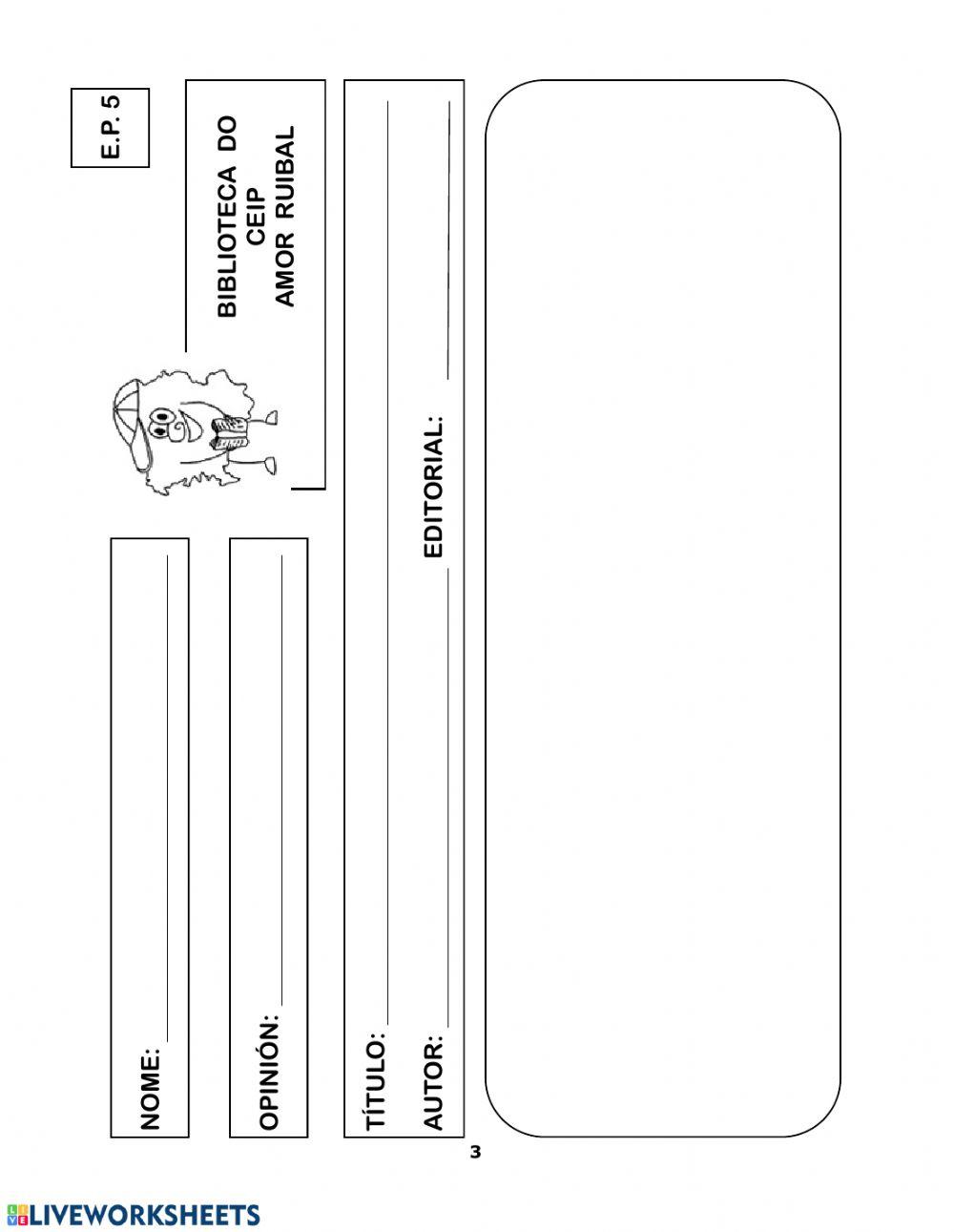 Organización da biblioteca I e II