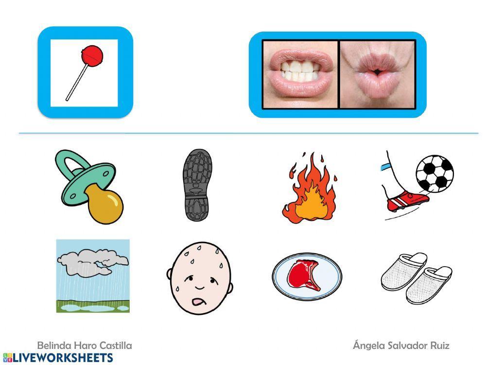 Silabas iniciales con CH