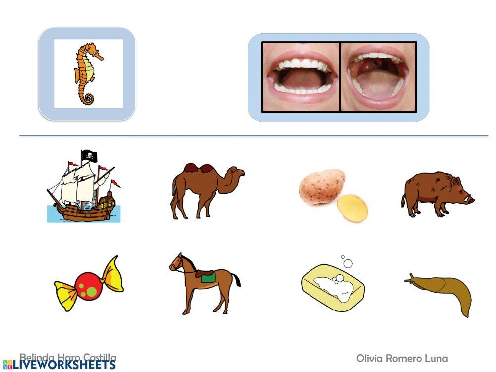 Silabas iniciales con K