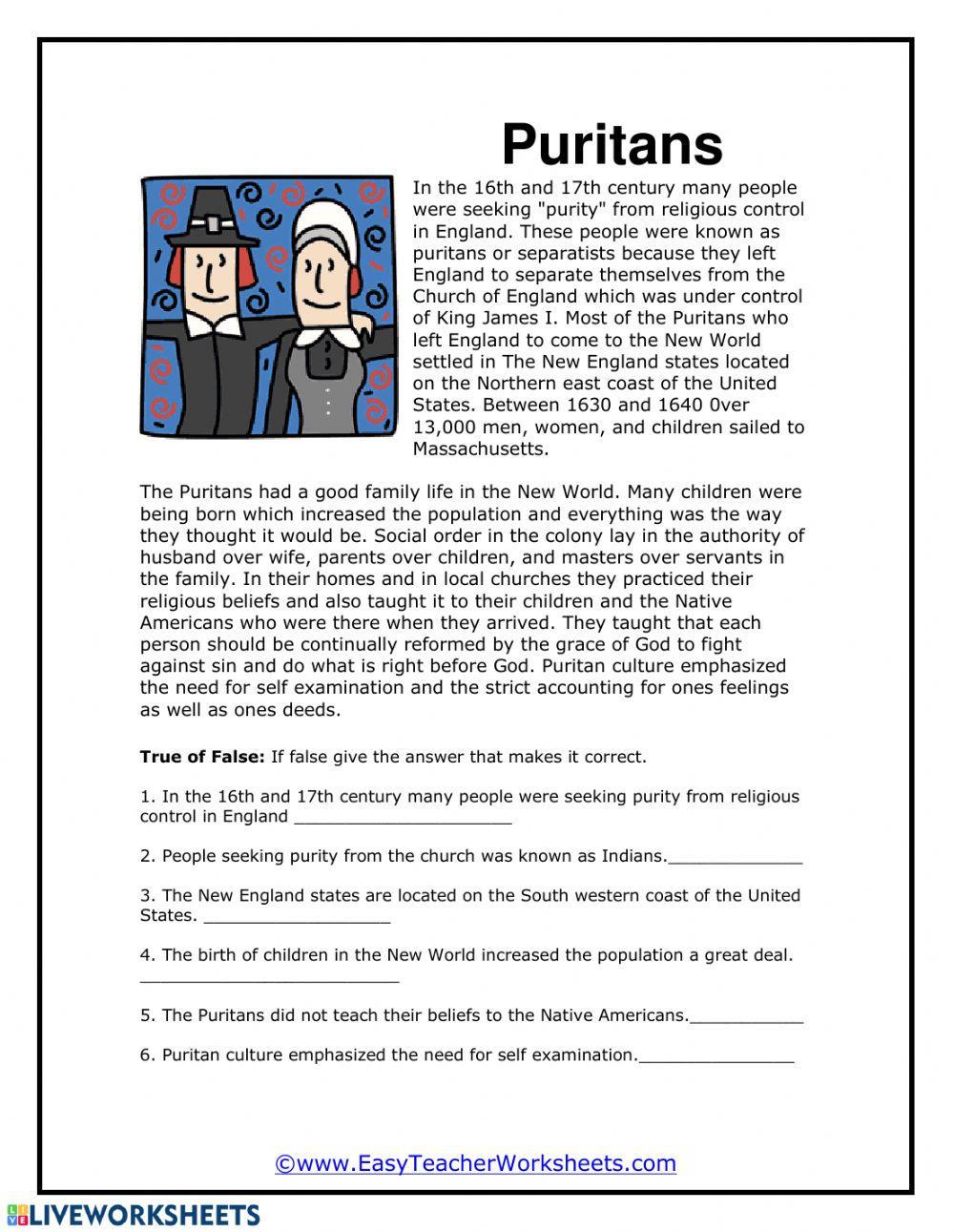 Puritans