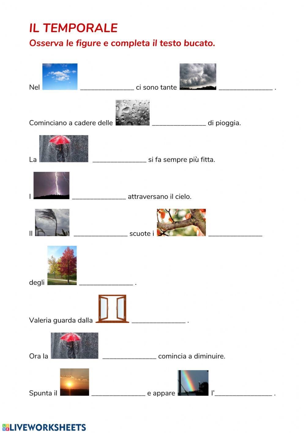 Il temporale Il temporale