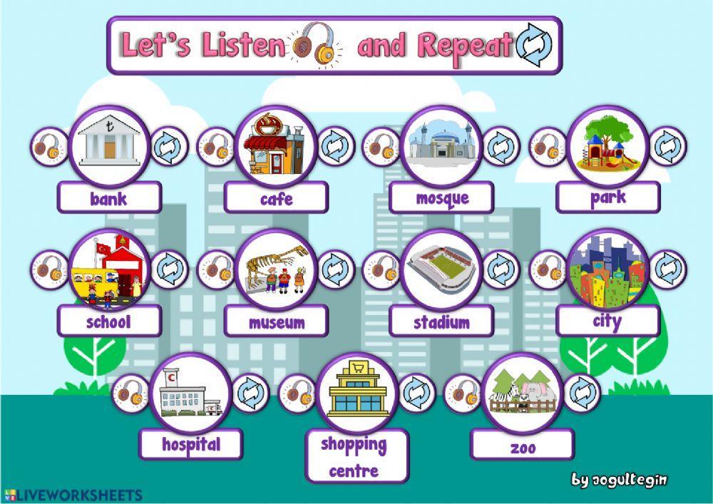 3.7. In My City - Let's Listen and Repeat