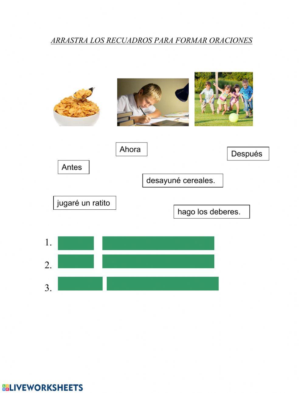 Antes, ahora, después