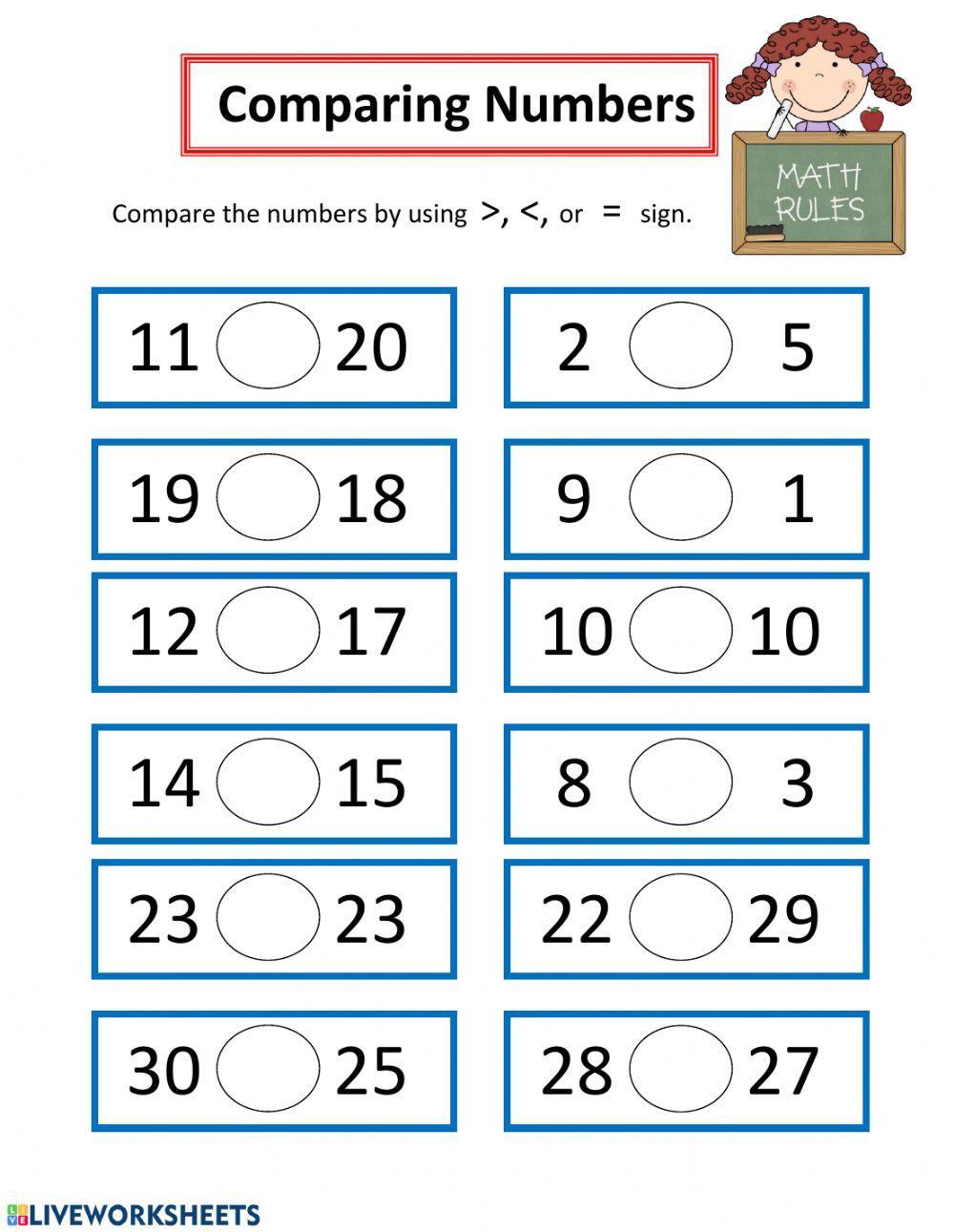 Comparing Numbers