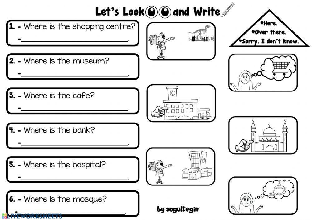 3.7. In My City - Let's Look and Write