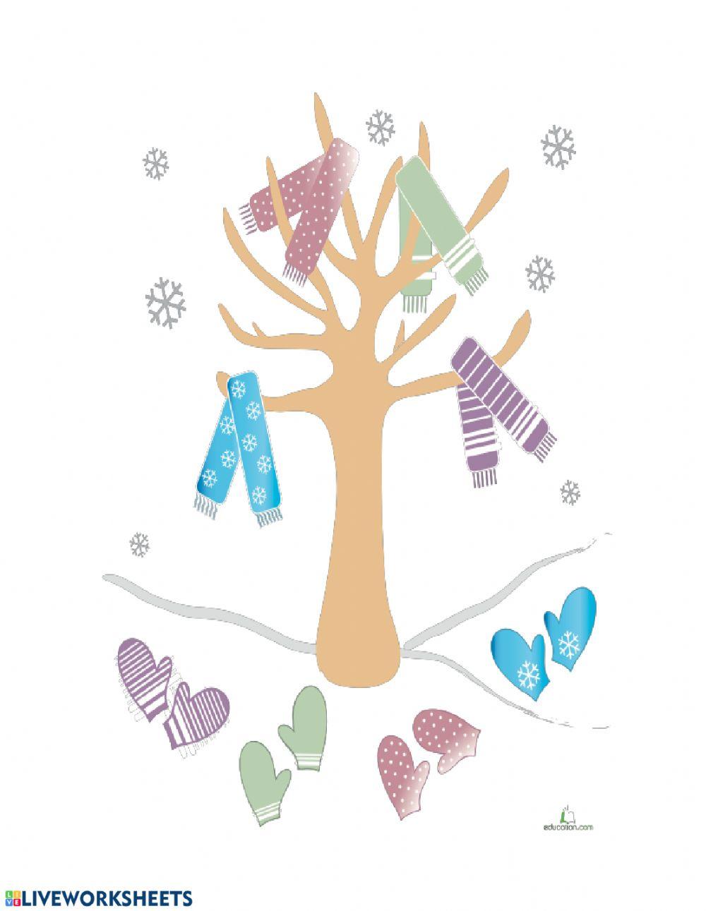 Matching Scarves-Mittens