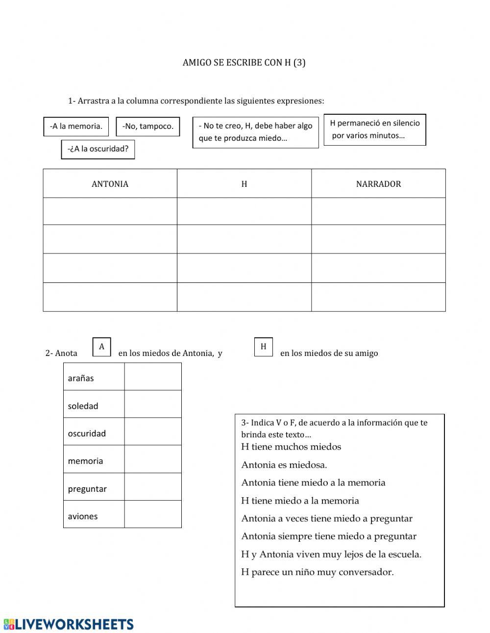 Amigo se escribe con H