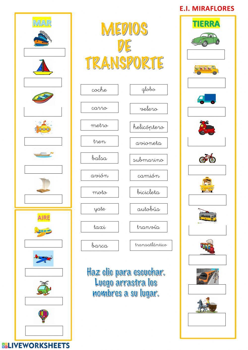 Medios de transporte