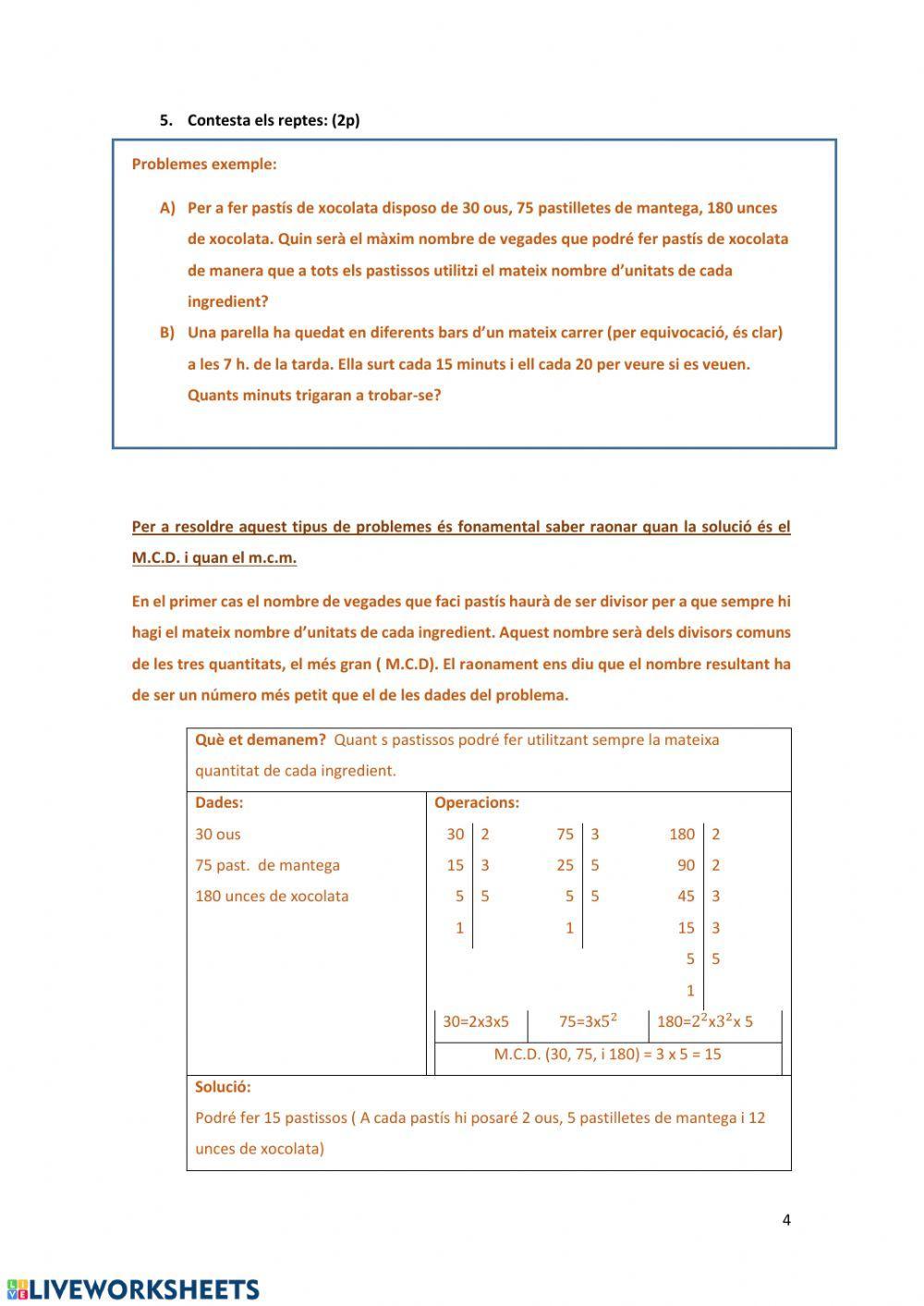 Repàs àmbit matemàtic (CG)