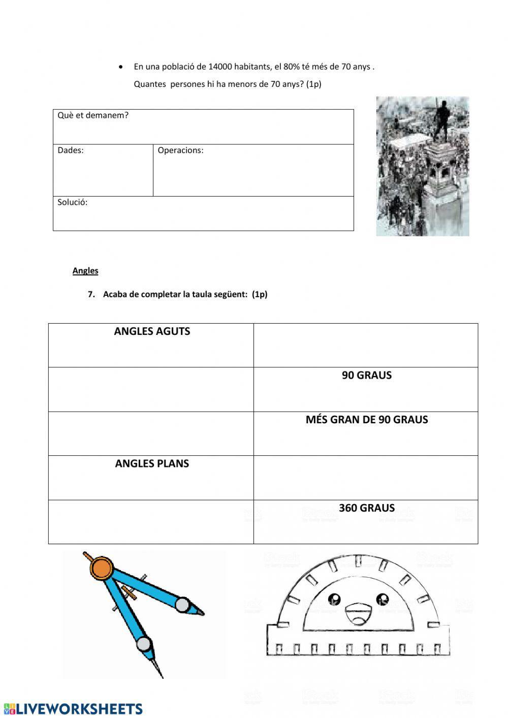 Repàs àmbit matemàtic (CG)