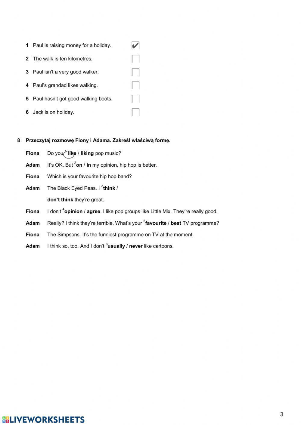 Steps Plus Klasa 5 Testy Unit 1 102711 | Steps Plus klasa 5 unit 5 test | ewa_nosal