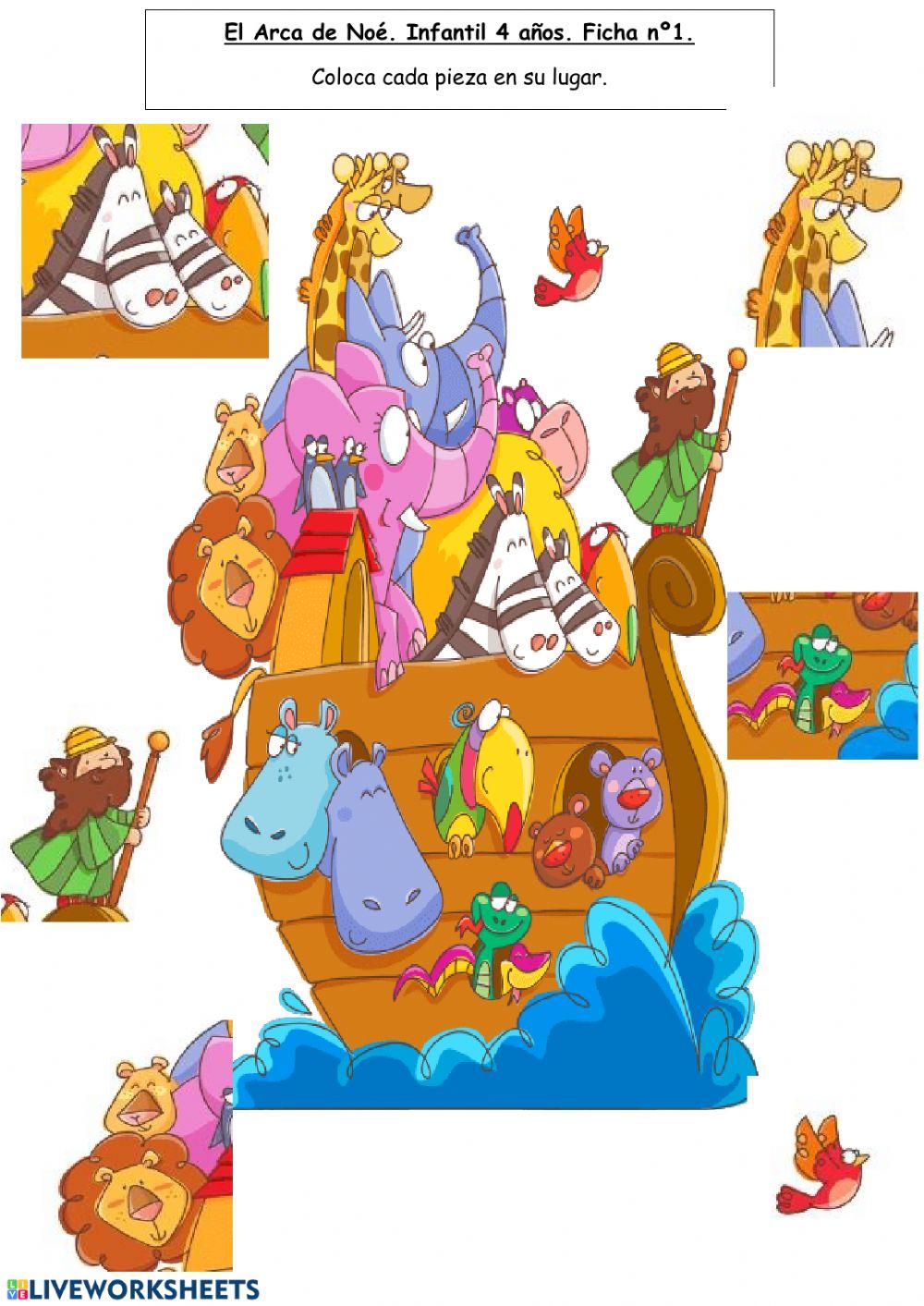 El Arca de Noé Infantil 4 años. El Arca de Noé Infantil 4 años.