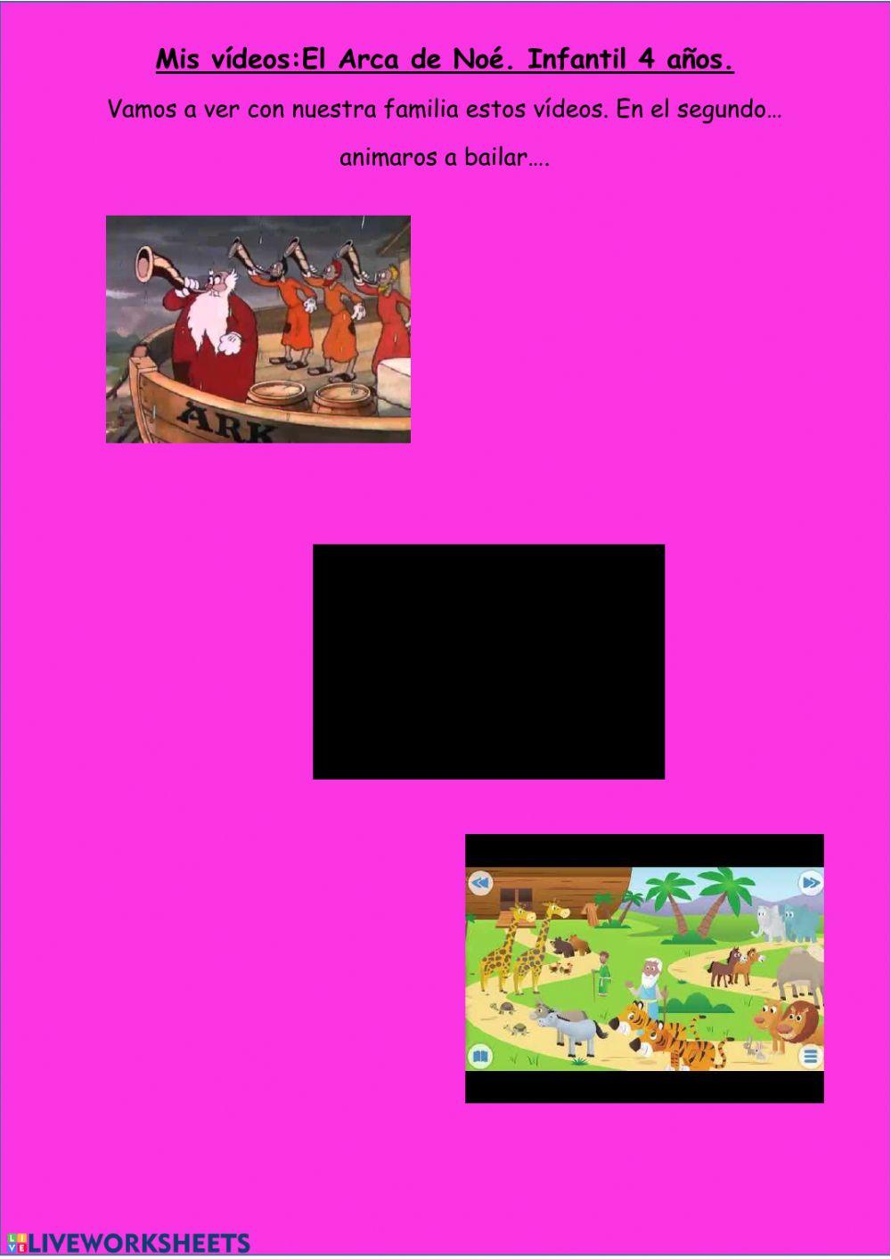 El Arca de Noé Infantil 4 años. El Arca de Noé Infantil 4 años.