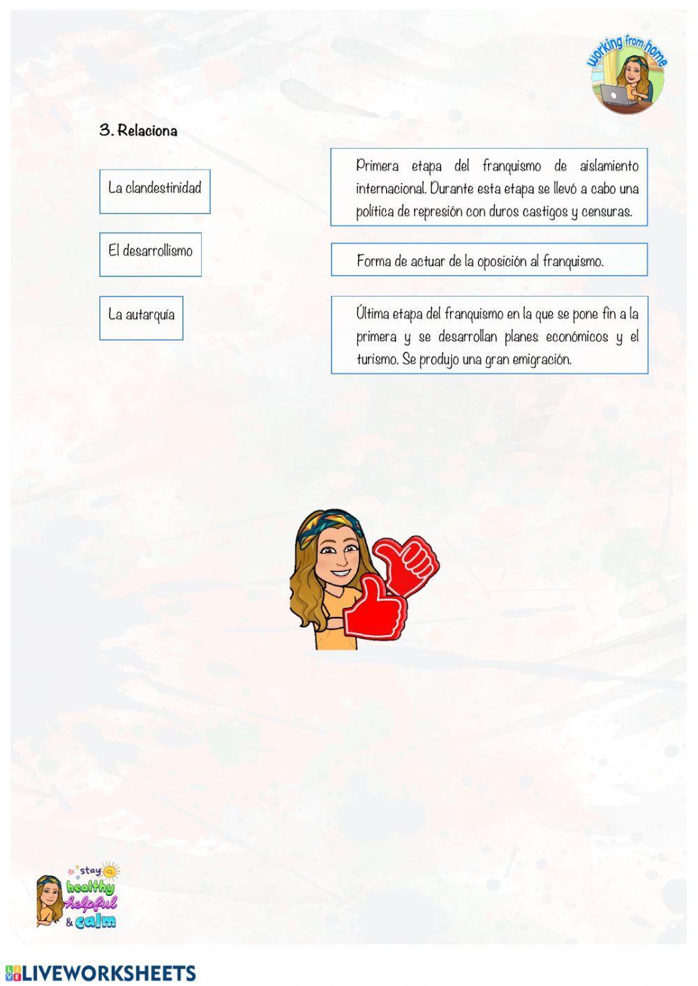 Sociales - S. XX - La Guerra Civil y el franquismo