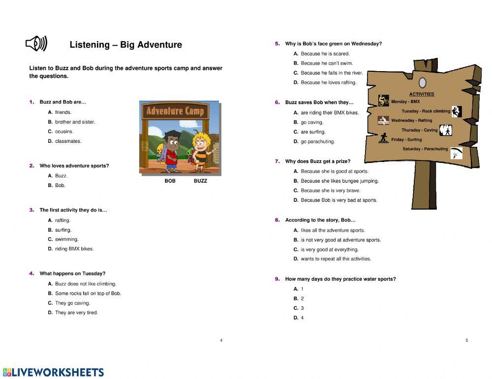 Listening Big Adventure