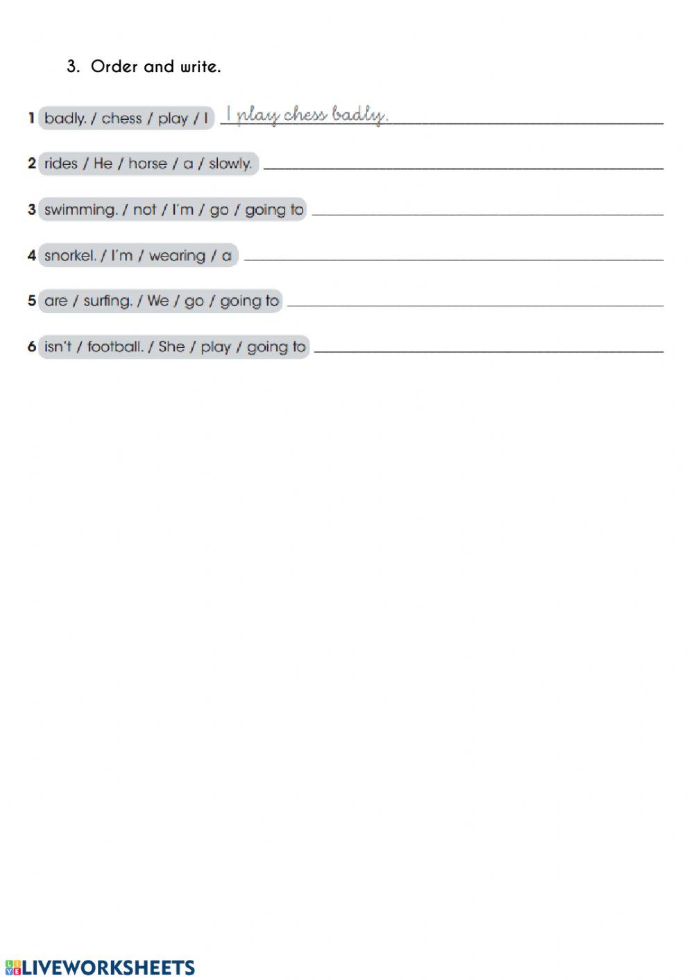 Going to and adverbs of manner Going to and adverbs of manner